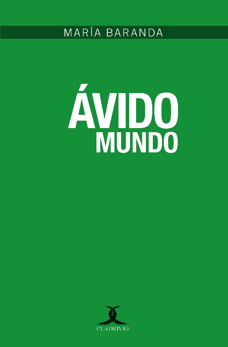 Portada de Ávido mundo · María Baranda