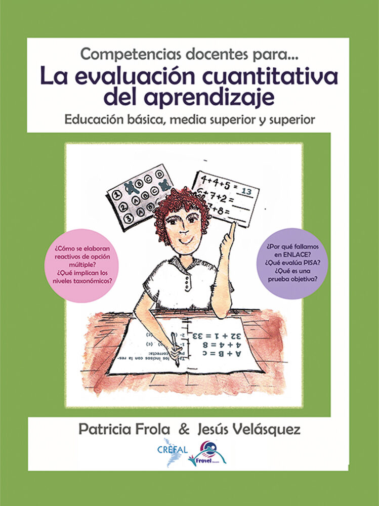 Portada de Competencias Docentes Para… La Evaluación Cuantitativa Del Aprendizaje