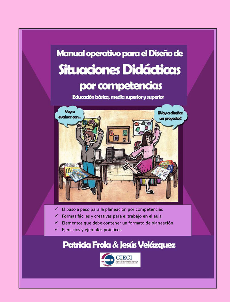 Portada de Manual Operativo Para El Diseño De Situaciones Didácticas Por Competencias
