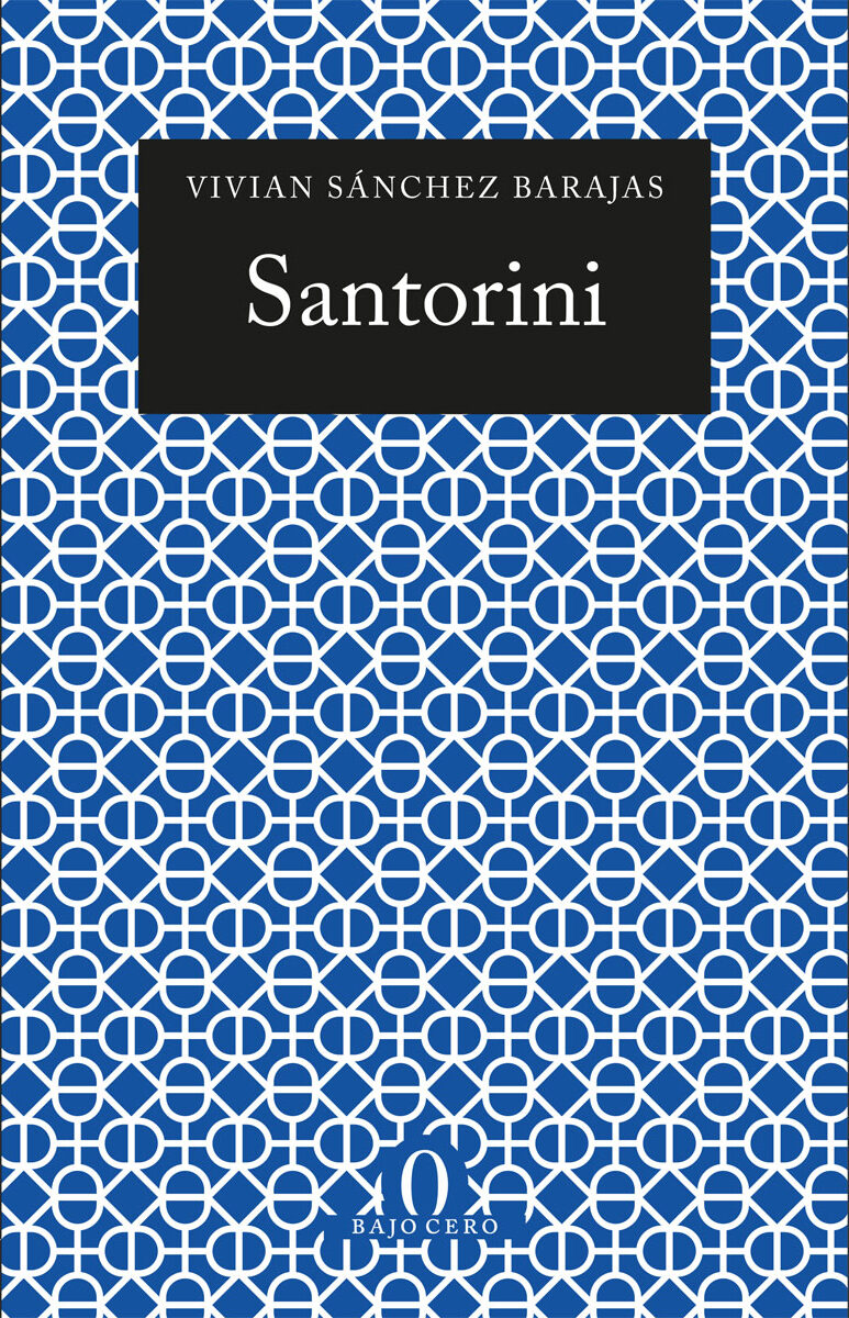 Portada de Santorini · Vivian Sánchez Barajas