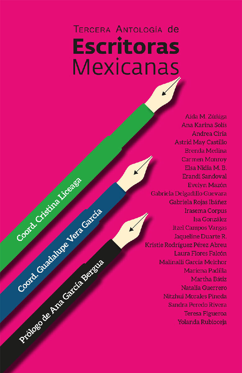 Portada de Tercera antología de Escritoras Mexicanas