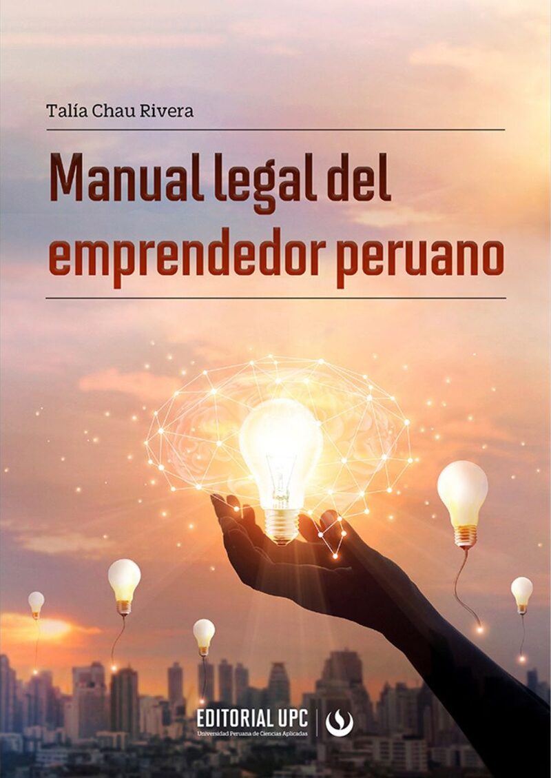 Portada de Manual legal del emprendedor peruano · Talía Chau