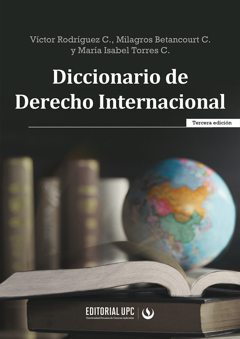 Portada de Diccionario de Derecho Internacional