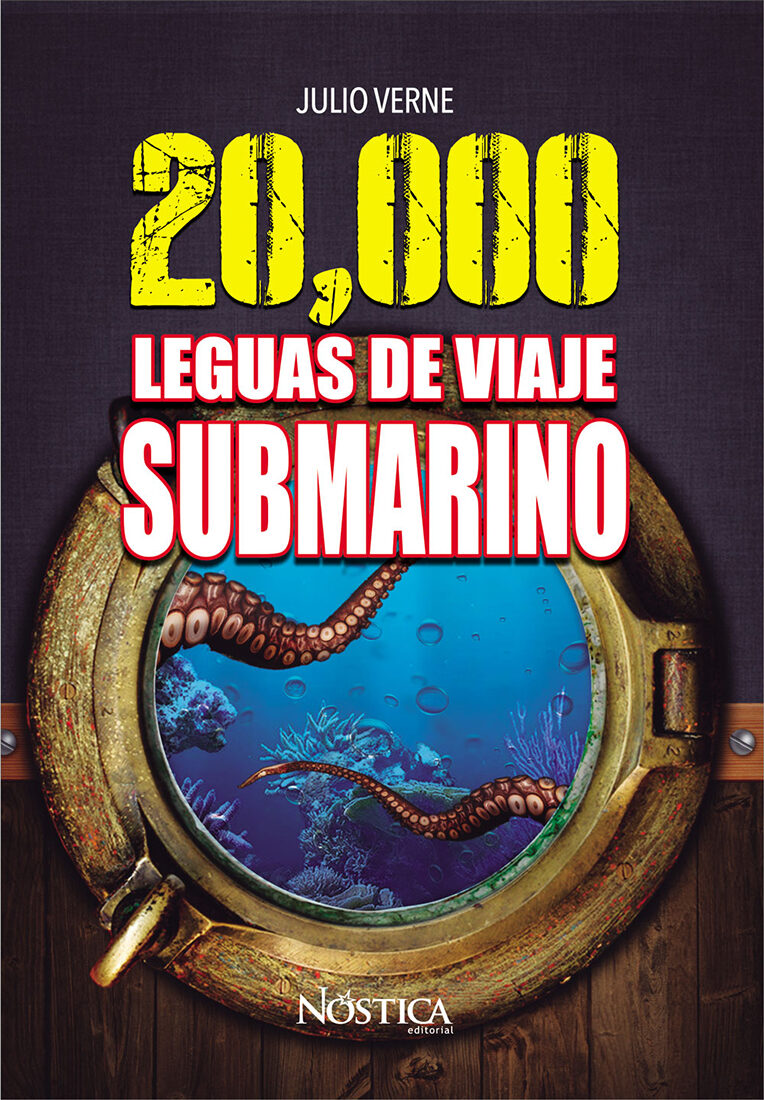 Portada de 20,000 leguas de viaje submarino