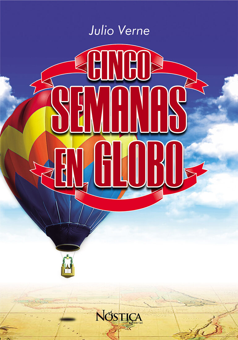 Portada de Cinco semanas en globo