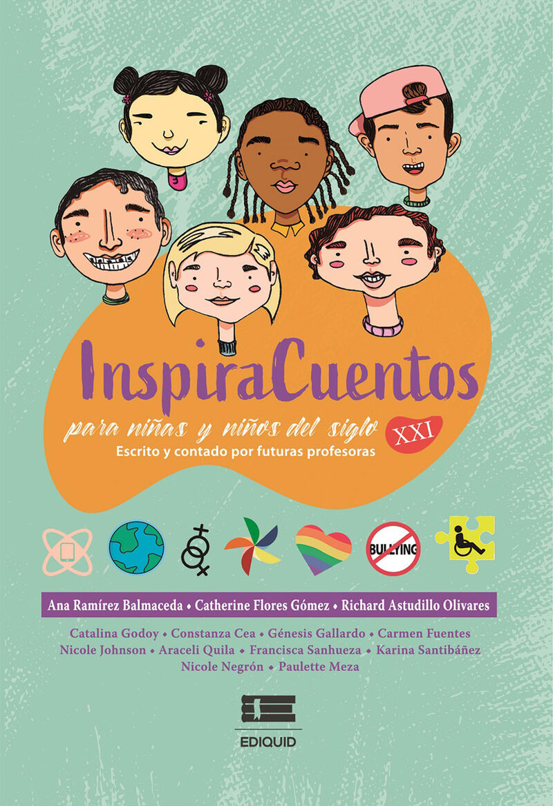 Portada de InspiraCuentos para niñas y niños del siglo XXI.