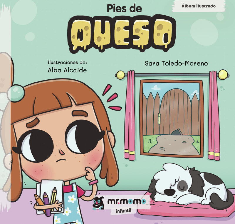 Portada de Pies de queso · Sara Toledo-Moreno