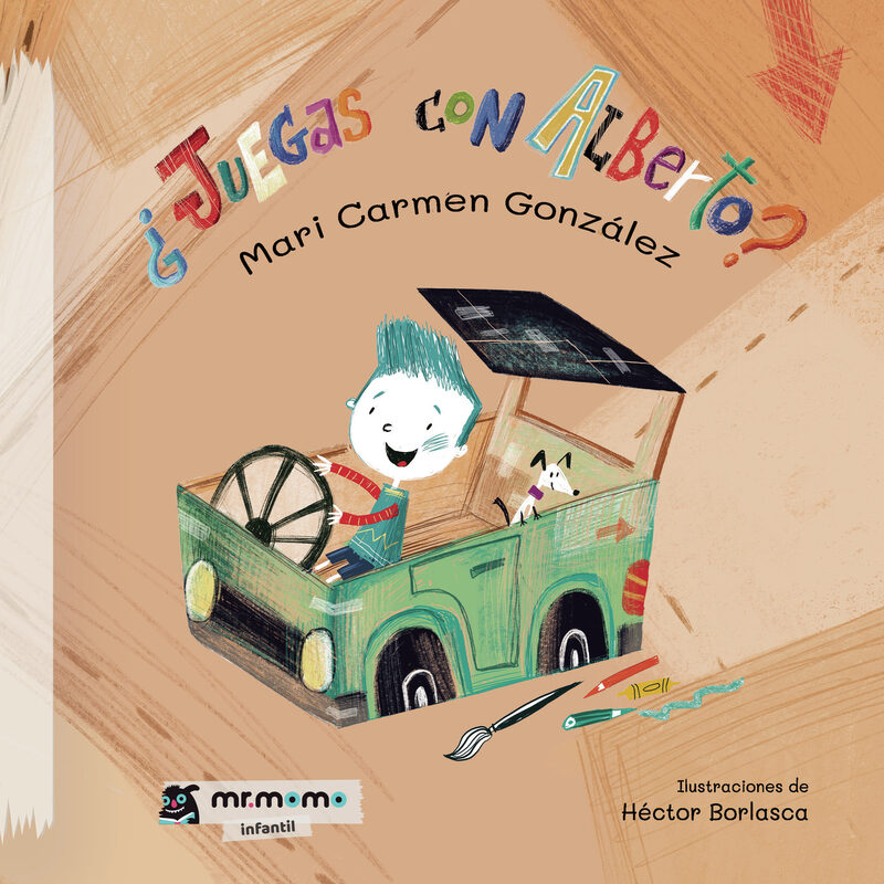 Portada de ¿Juegas con Alberto? · Mari Carmen González