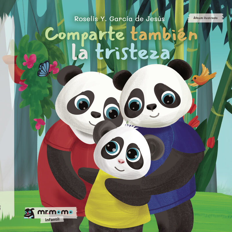 Portada de Comparte también la tristeza · Roselis Y García de Jesús