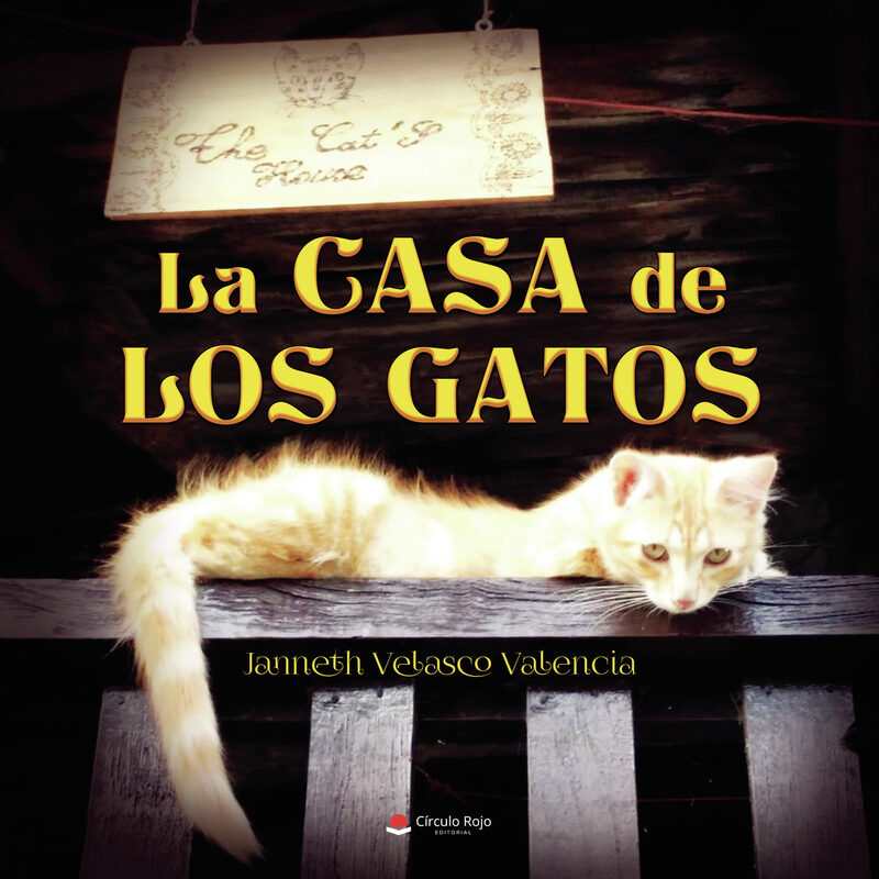 Portada de La casa de los gatos · Janneth Velasco Valencia