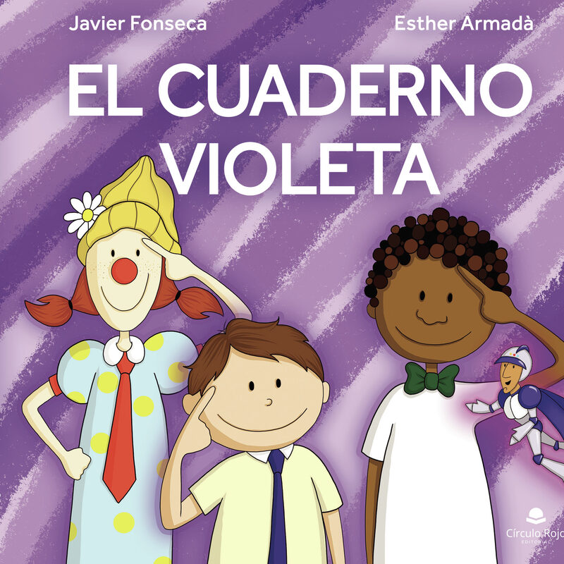 Portada de Cuaderno violeta · Javier Fonseca García-Donas