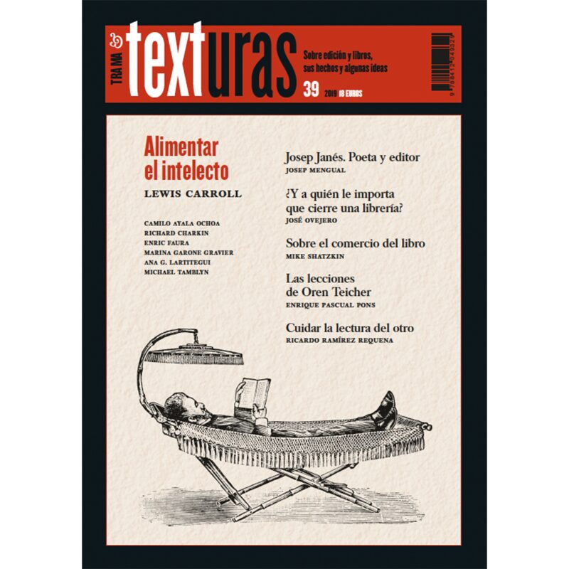 Portada de Texturas 39: El ecosistema del libro