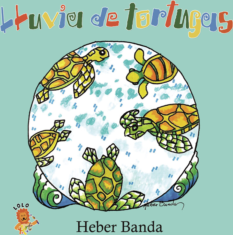 Portada de Lluvia de tortugas · Heber Banda Sánchez