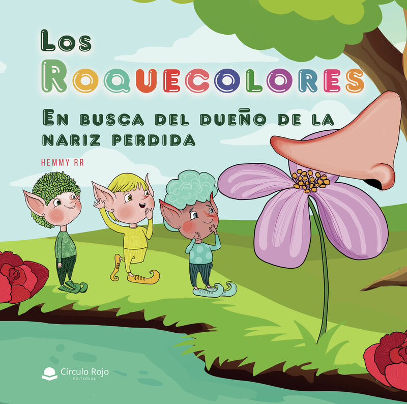 Portada de Los Roquecolores. En busca del dueño de la nariz perdida
