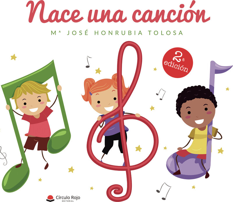 Portada de Nace una canción · Mª José Honrubia Tolosa