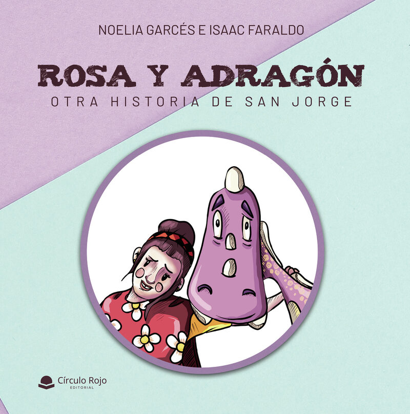 Portada de Rosa y Adragón, otra historia de San Jorge (POD)