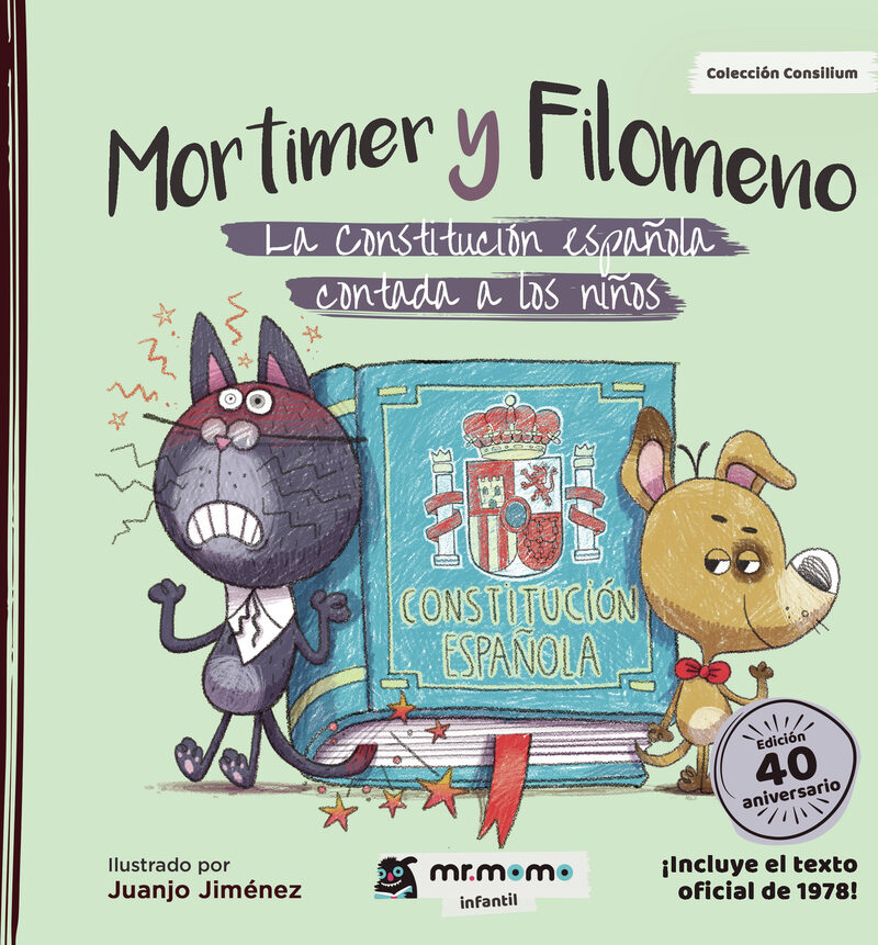 Portada de Mortimer y Filomeno · Juanjo Jiménez