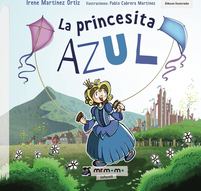Portada de La princesita azul