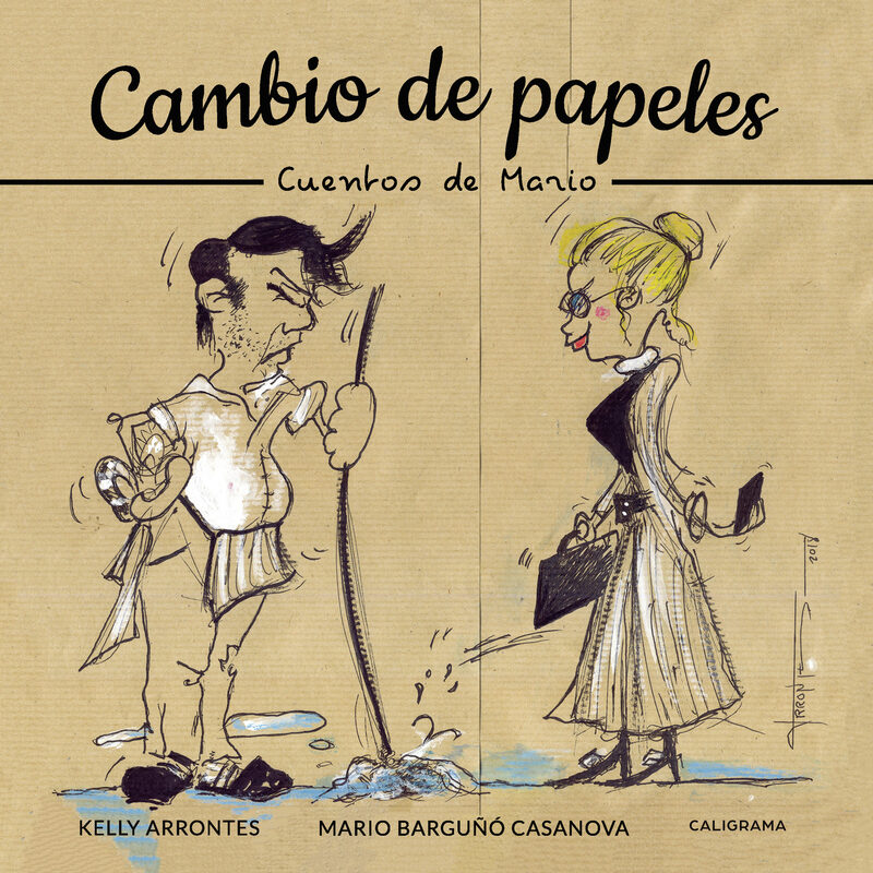 Portada de Cambio de papeles · Mario Barguñó Casanova