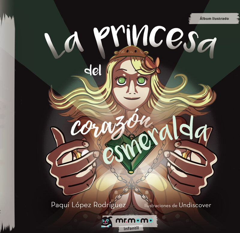 Portada de La princesa del corazón esmeralda