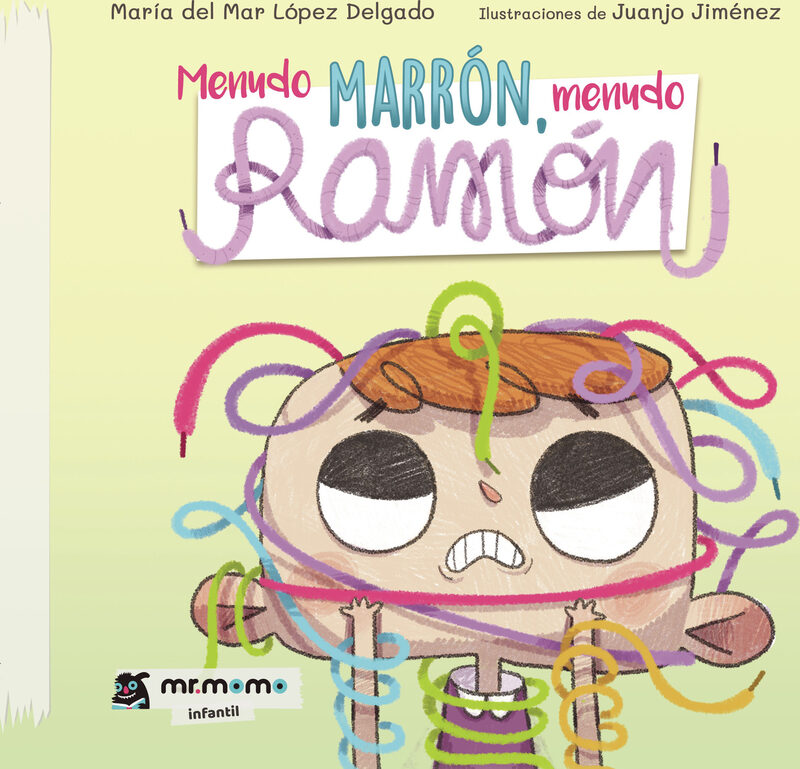 Portada de Menudo marrón, menudo Ramón (TAPA DURA)