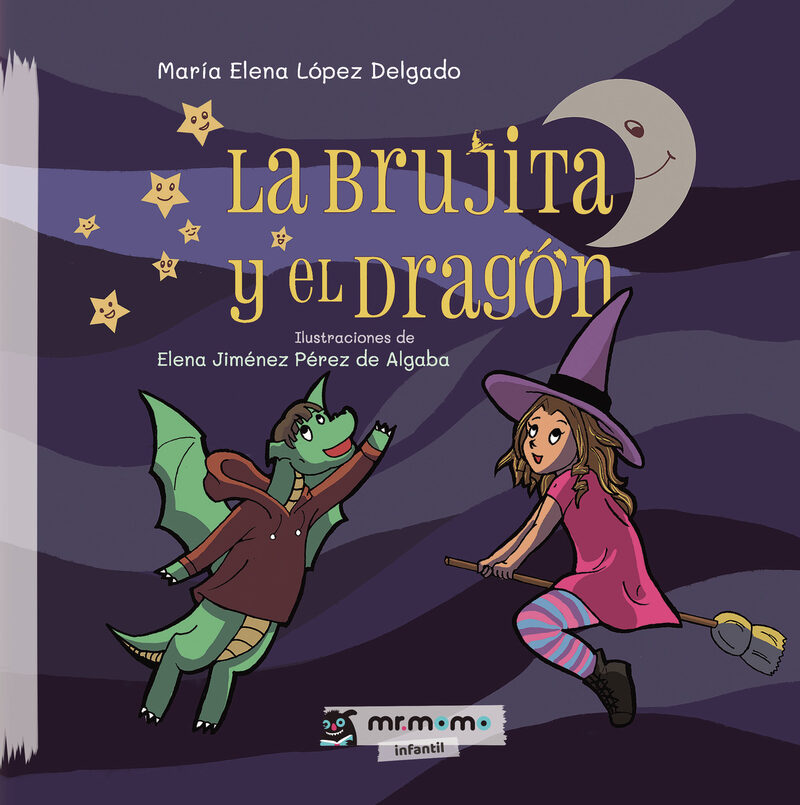 Portada de La brujita y el dragón