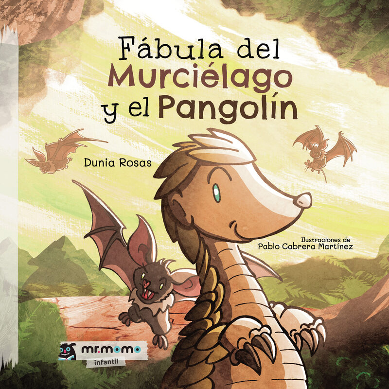 Portada de Fábula del Murciélago y el Pangolín