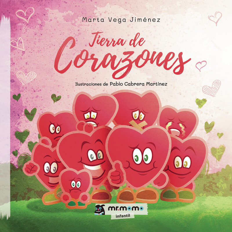 Portada de Tierra de corazones · Marta Vega Jiménez