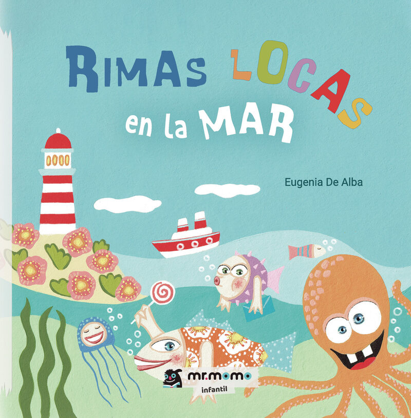 Portada de Rimas locas en la mar