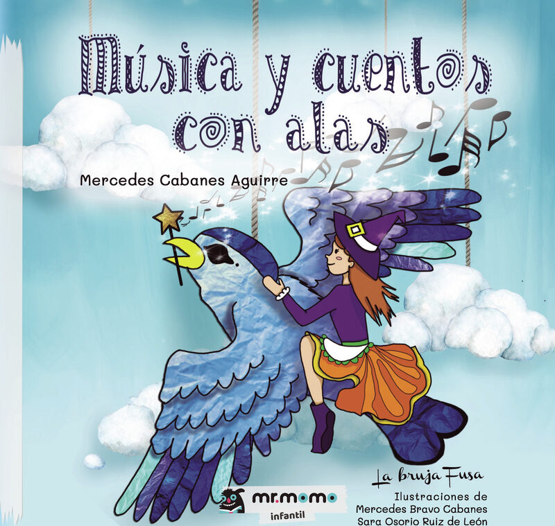 Portada de Música y cuentos con alas Tapa Blanda