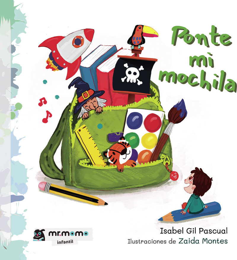 Portada de Ponte mi mochila