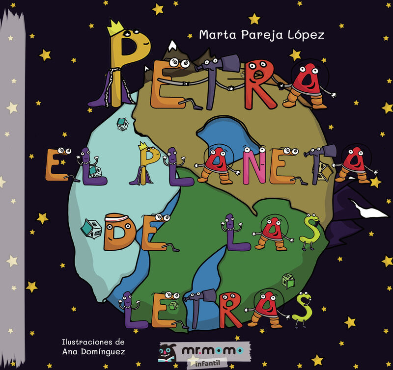 Portada de Petra, el planeta de las letras