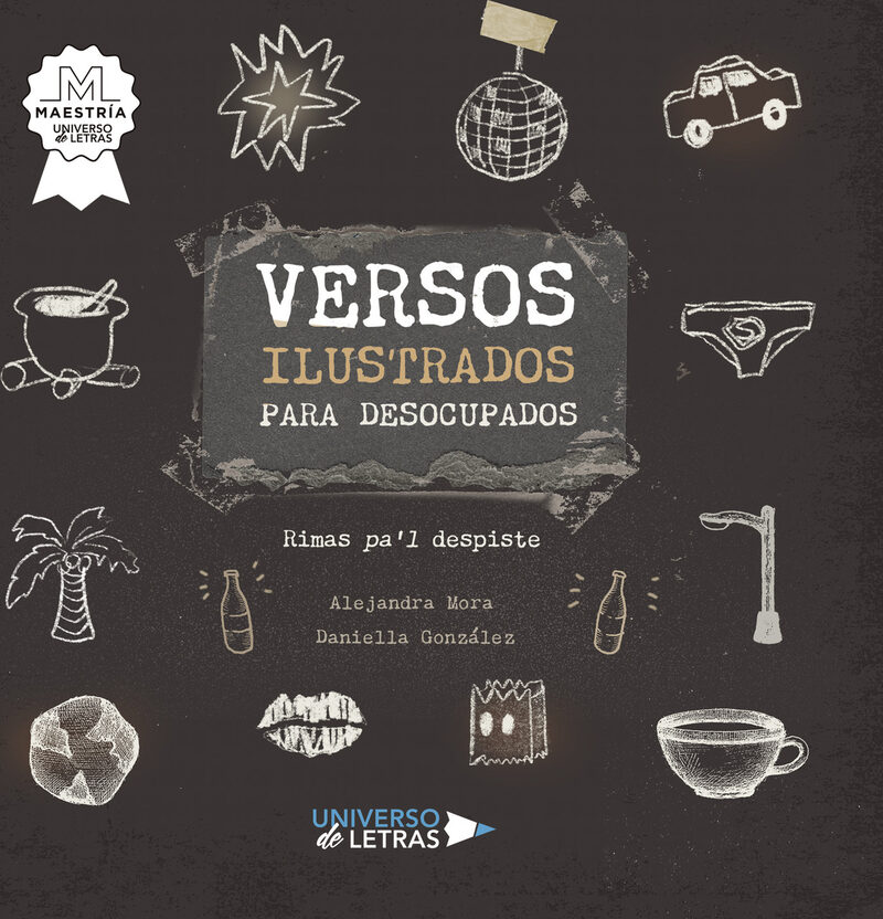 Portada de Versos ilustrados para desocupados