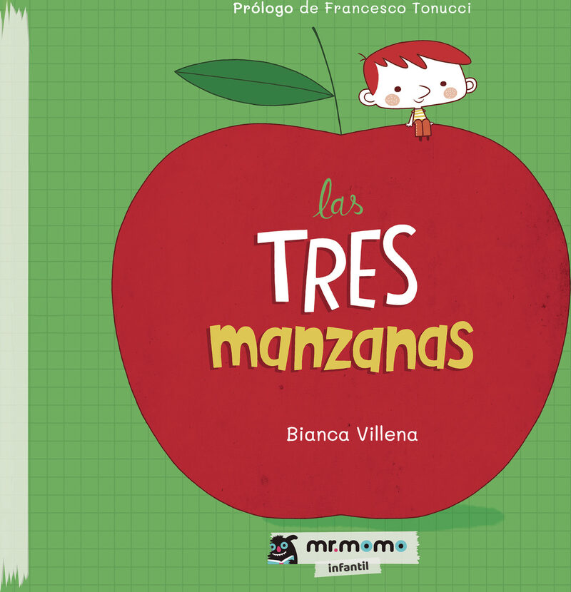 Portada de Las tres manzanas Tapa Blanda