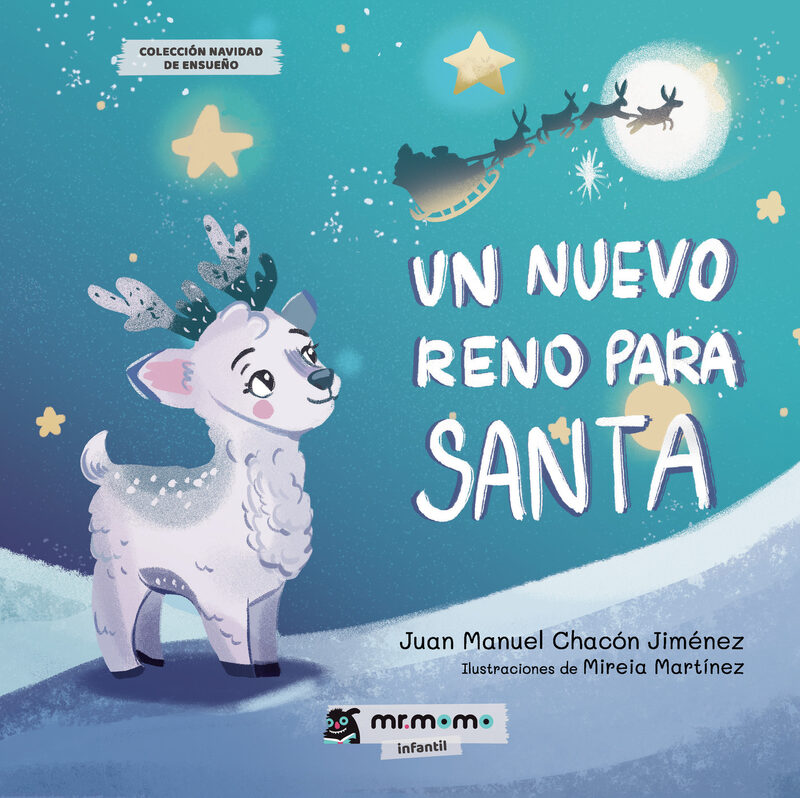 Portada de Un nuevo reno para Santa