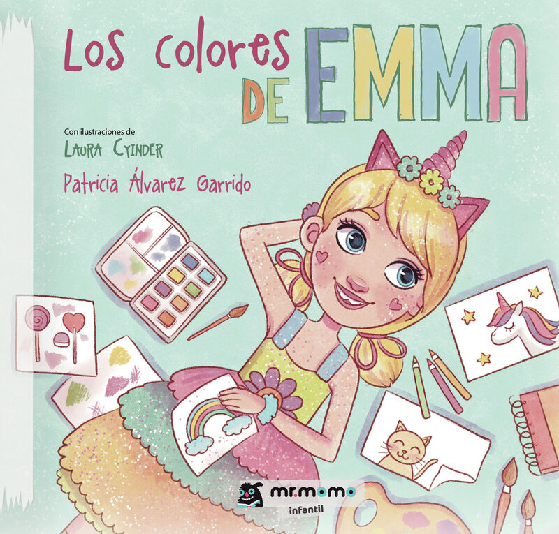 Portada de Los colores de Emma · Patricia Álvarez Garrido