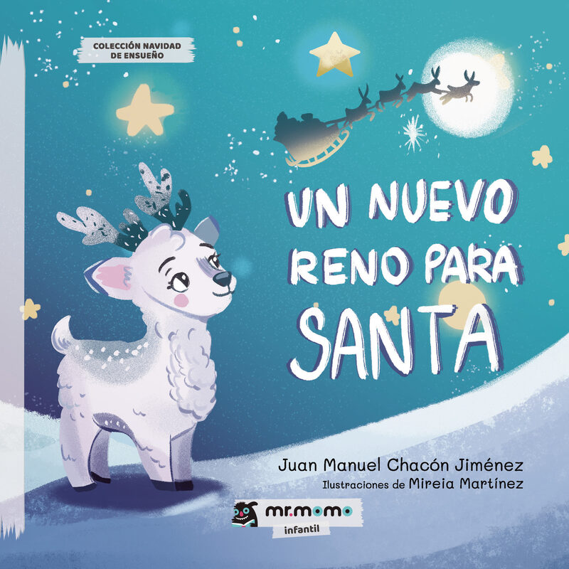 Portada de Un nuevo reno para Santa
