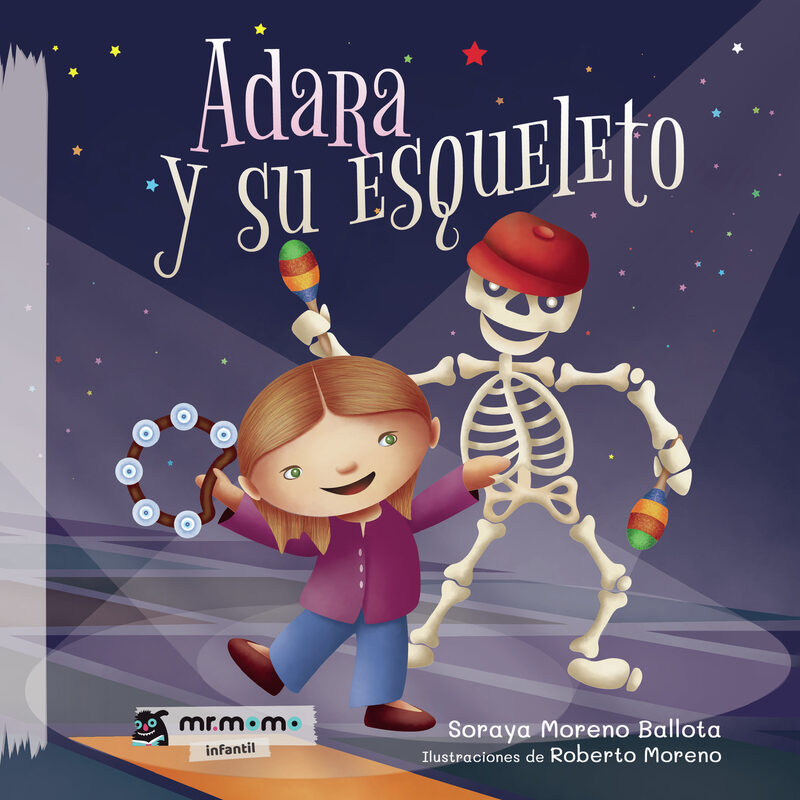 Portada de Adara y su esqueleto