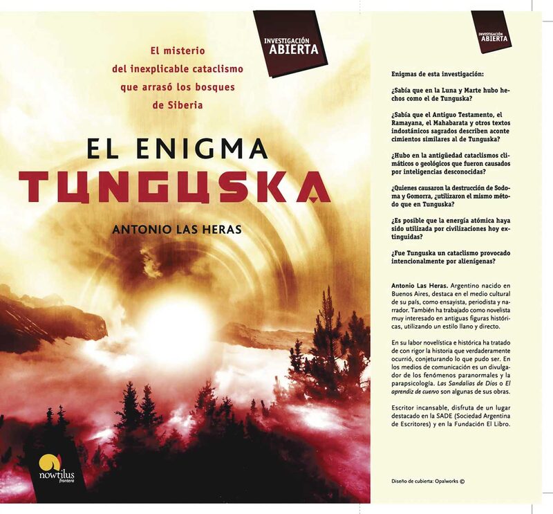 Portada de El enigma Tunguska