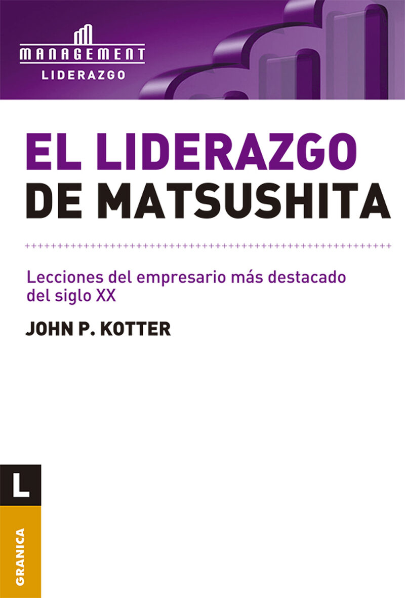 Portada de El liderazgo de Matsushita