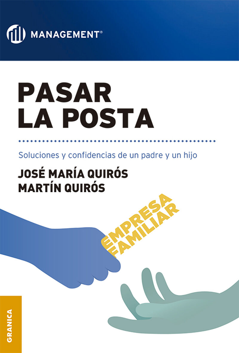 Portada de Pasar la posta · José María.Quirós , José Martín Quirós