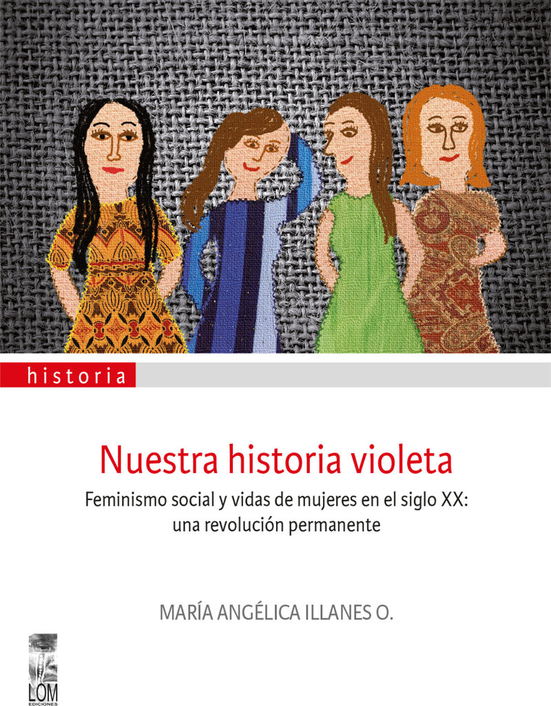 Portada de Nuestra historia violeta