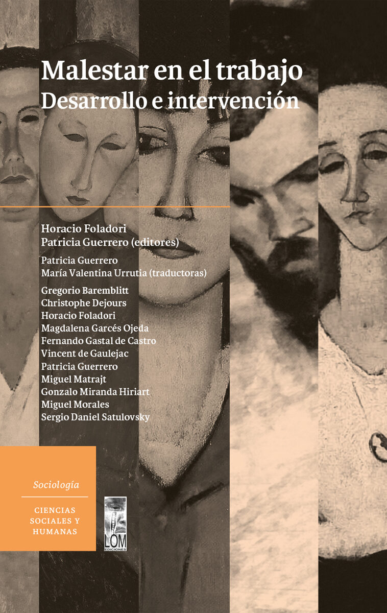 Portada de Malestar en el trabajo · Horacio Foladori