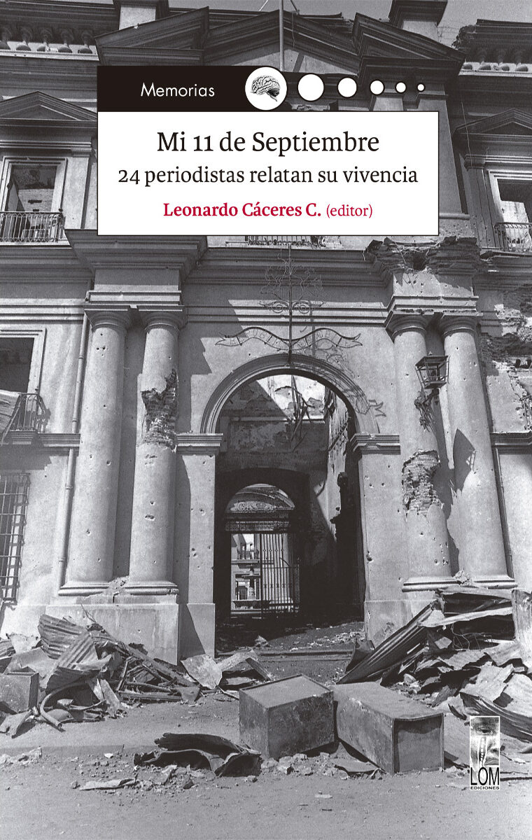 Portada de Mi 11 de septiembre · Leonardo Cáceres