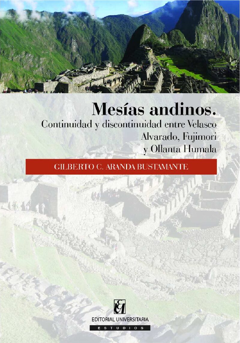 Portada de Mesias Andinos · Gilberto Aranda Bustamante