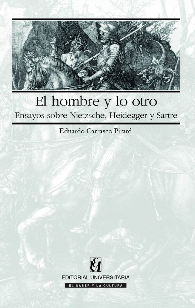 Portada de El hombre y lo otro · Eduado Carrasco Pirard