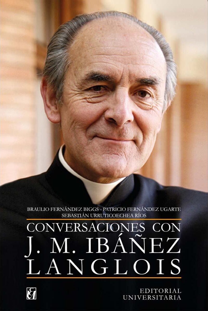 Portada de Conversaciones con J. M. Ibáñez Langlois