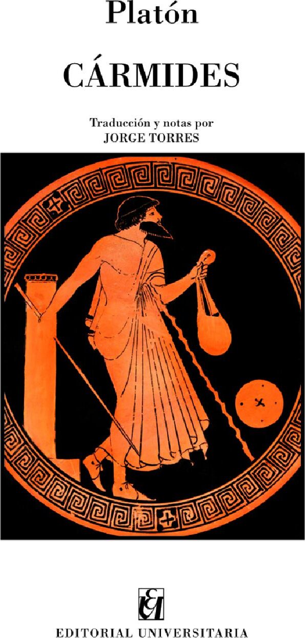Portada de Cármides · Platón