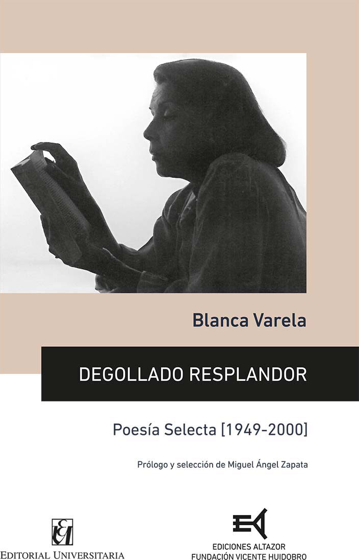 Portada de Degollado resplandor: Poesía selecta [1949-2000] · Blanca Varela
