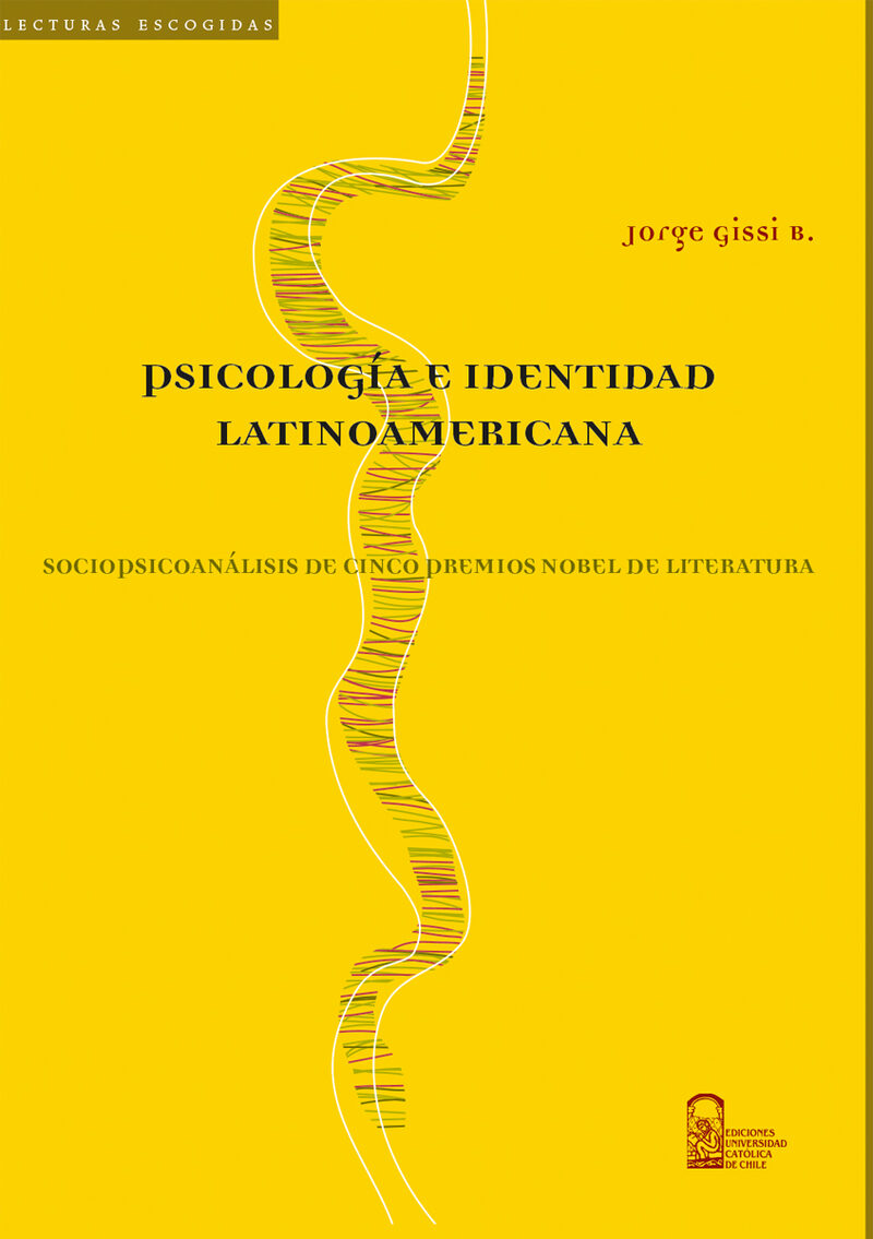 Portada de Psicología e identidad latinoamericana · Jorge Gissi B.
